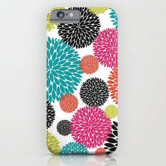Tropical Flowers iPhone & iPod Case