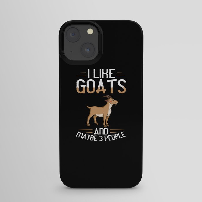 Baby Goat Cute Farmer Mountain Goats iPhone Case