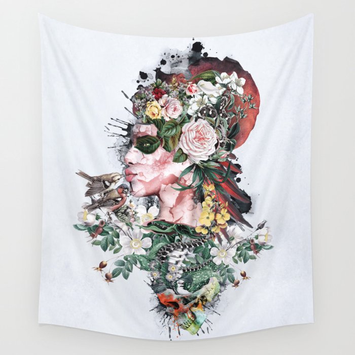 Queen of Nature Wall Tapestry