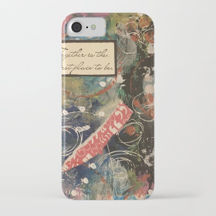 Together Is The Nicest Place To Be iPhone Case