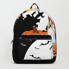 Happy Halloween Little Witch Beagle Backpack