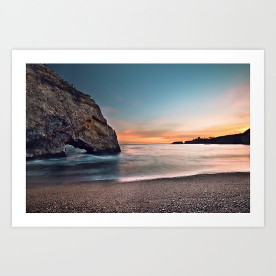 California Coast Art Print
