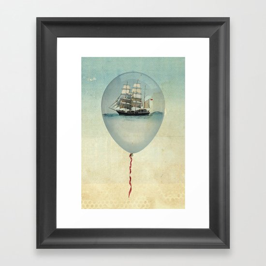 All at Sea Framed Art Print
