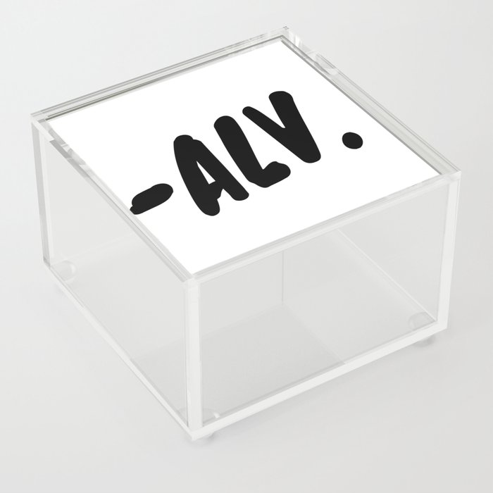 alv Acrylic Box