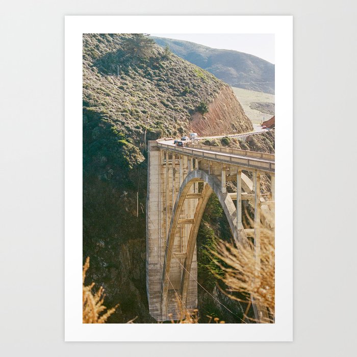 Big Sur Bixby Bridge | California Film Photography Art Print