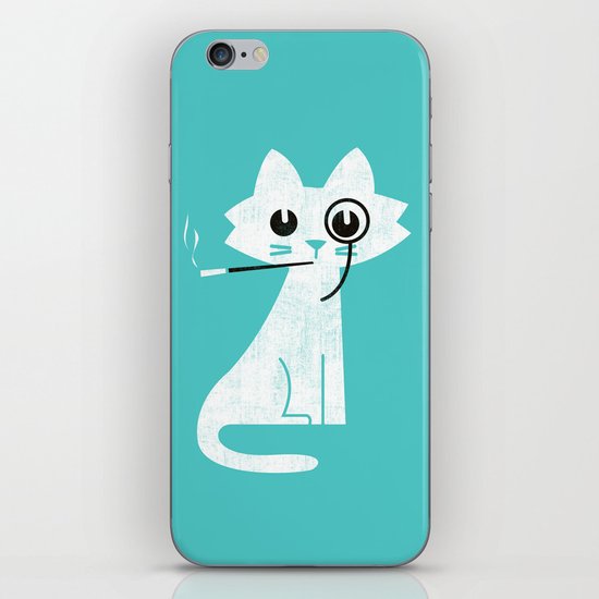 Mark - Aristo-Cat iPhone & iPod Skin