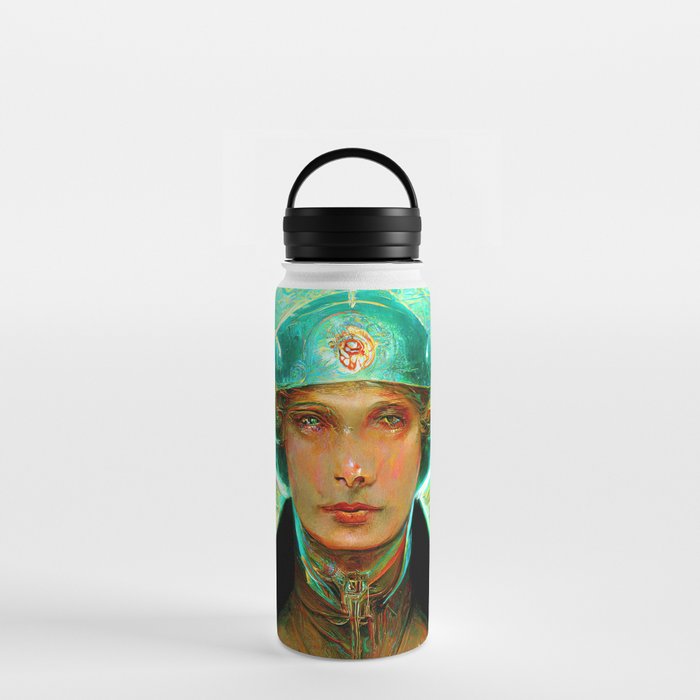 Cybernetic Angel Water Bottle