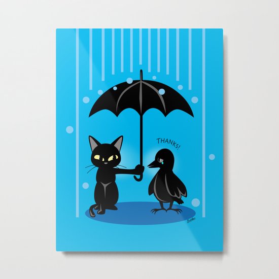 Umbrella Metal Print