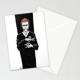 Phantom of the Opera - Contact Juggling.  Stationery Card