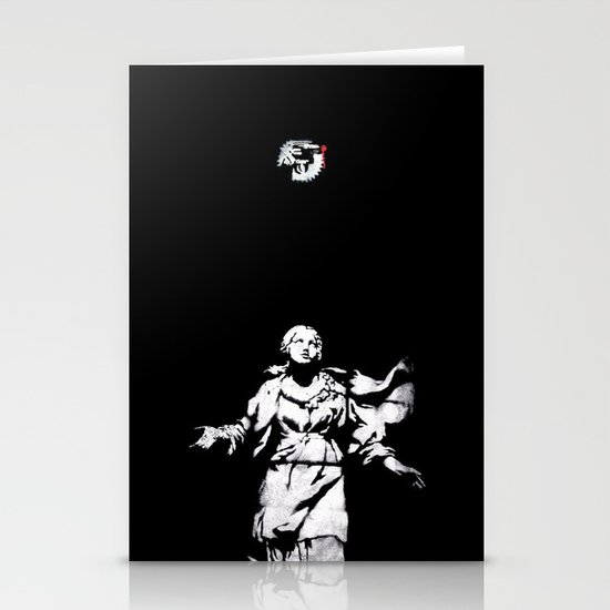 Holy Guns Stationery Cards