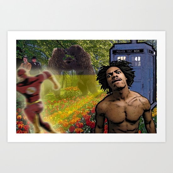 Huh?..... Art Print