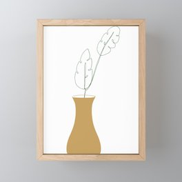 Vases Art Prints Composition 8, Modern Art V1 Framed Mini Art Print