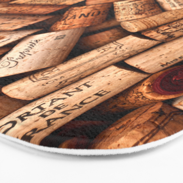 Corks Wine Corks Bath Mat