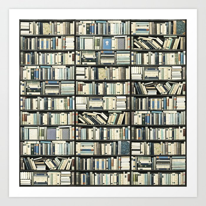 Bookshelf Art Fantasy Art Print By Yudiharianto