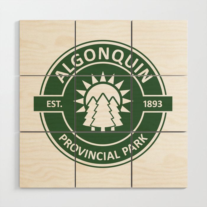 Algonquin Provincial Park Wood Wall Art