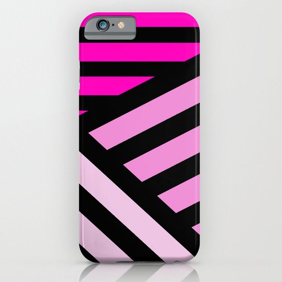 STRIPED {PINK} iPhone & iPod Case