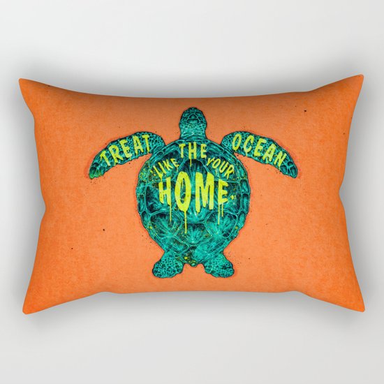 ocean omega (variant 2) Rectangular Pillow
