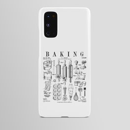 Baking Cooking Baker Pastry Chef Kitchen Vintage Patent Android Case