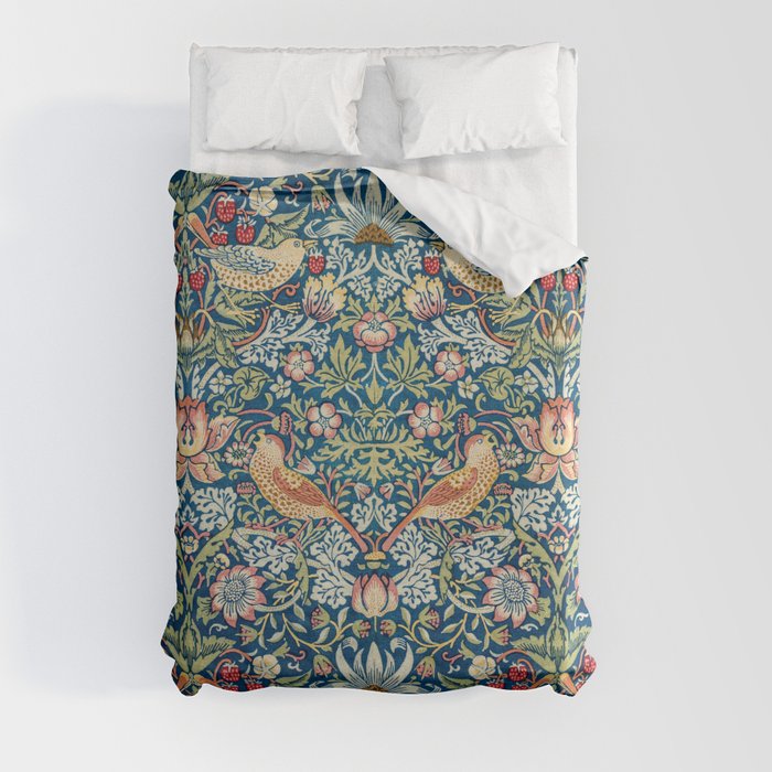 William Morris  Strawberry Thief Duvet Cover