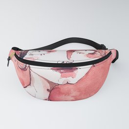 The Lady with short Hair Fanny Pack