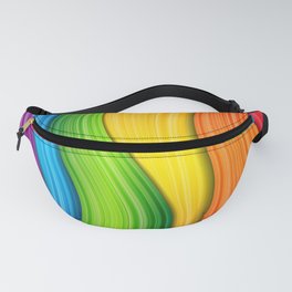Colorful Rainbow Fanny Pack