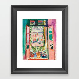 Henri Matisse - The Open Window Framed Art Print