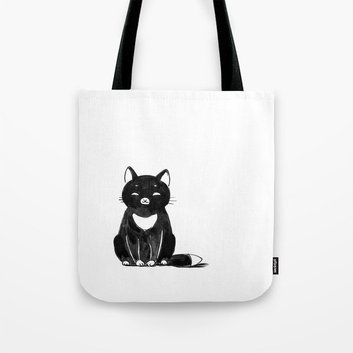 Cat Tote Bag by Freeminds | Society6