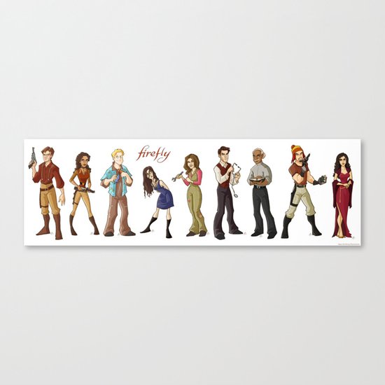 Big Damn Heroes Canvas Print