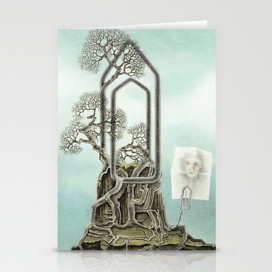Music score Stationery Cards