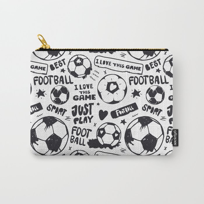 Art Soccer #2 Carry-All Pouch