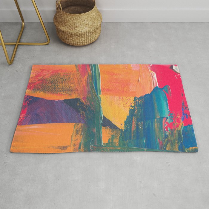 Abstract Painting Rug
