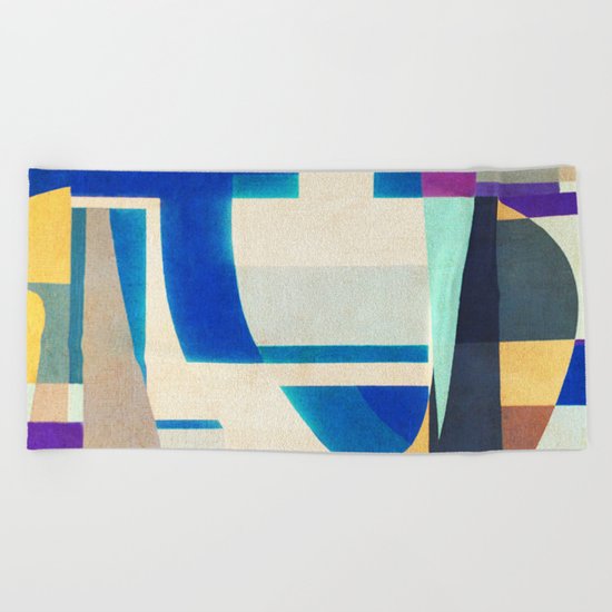 Auguste Herbin in Leblon Beach Towel