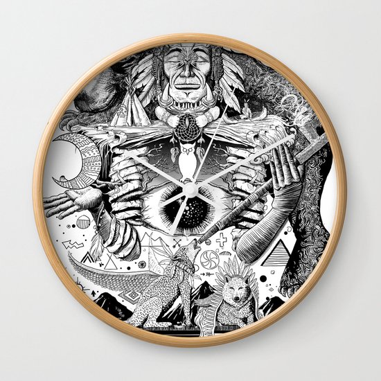 Dream Pipe Wall Clock