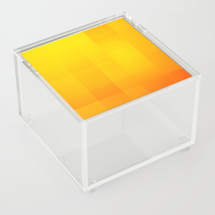 Yellow Acrylic Box