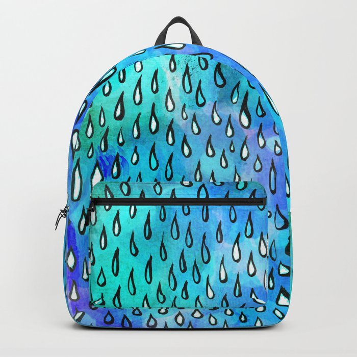 Bright Raindrops Backpack