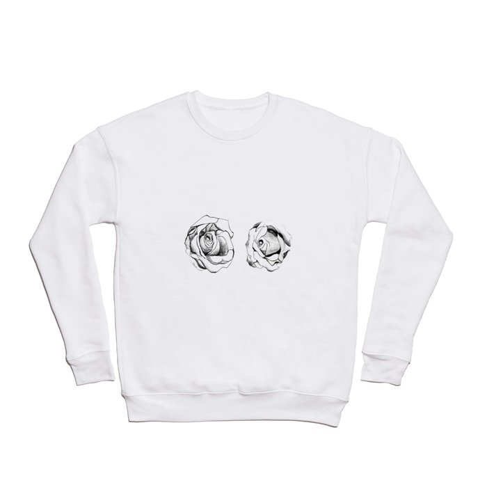 Two Roses for my Friends Crewneck Sweatshirt