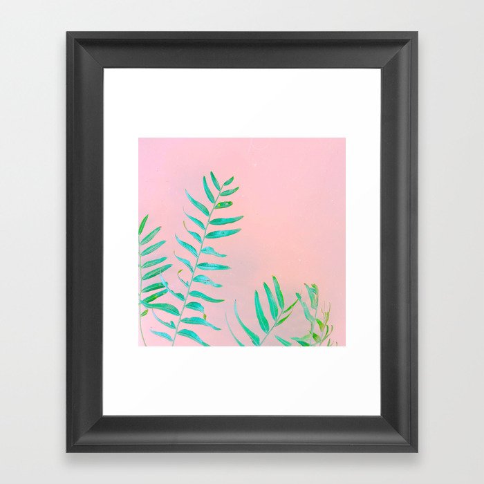 Leaf it Alone. Framed Art Print
