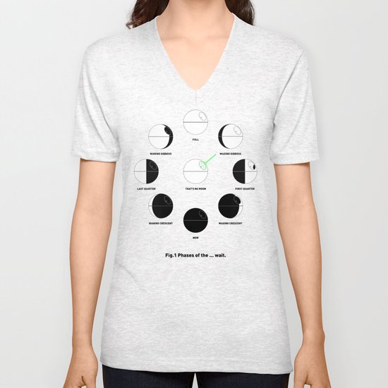 That's No Moon Phases Unisex V-Neck
