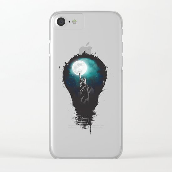 Big city lights Clear iPhone Case