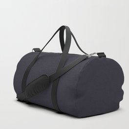 Gray-Black Duffle Bag