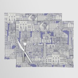 Raleigh NC toile very peri Placemat