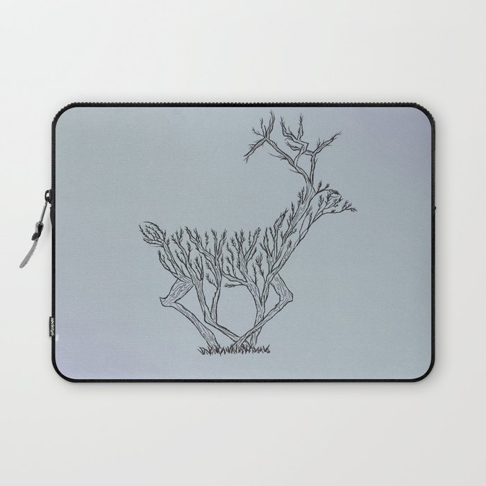 Deer Branches Laptop Sleeve