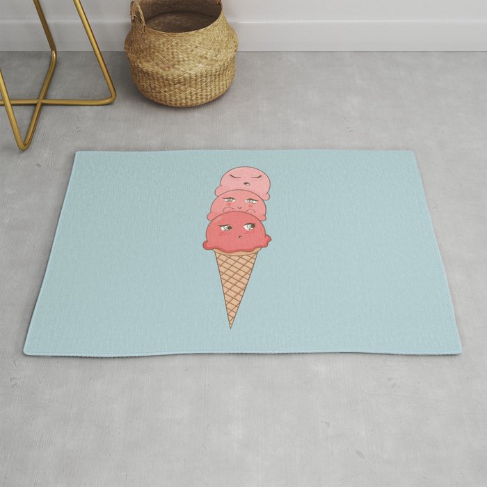 3 scoops of ice-cream Rug