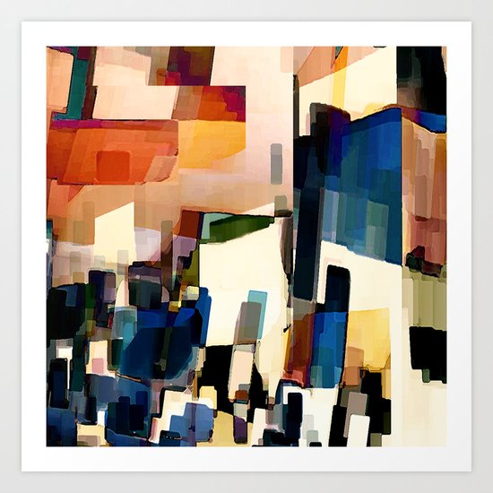 Mainstreet III Art Print