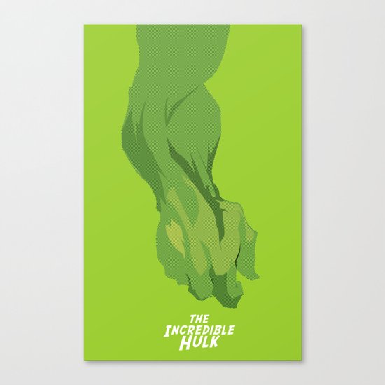 The incredible Hulk Canvas Print
