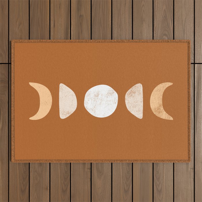 Phases Of The Moon Outdoor Rug