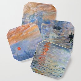 Monet Sunrise Coaster