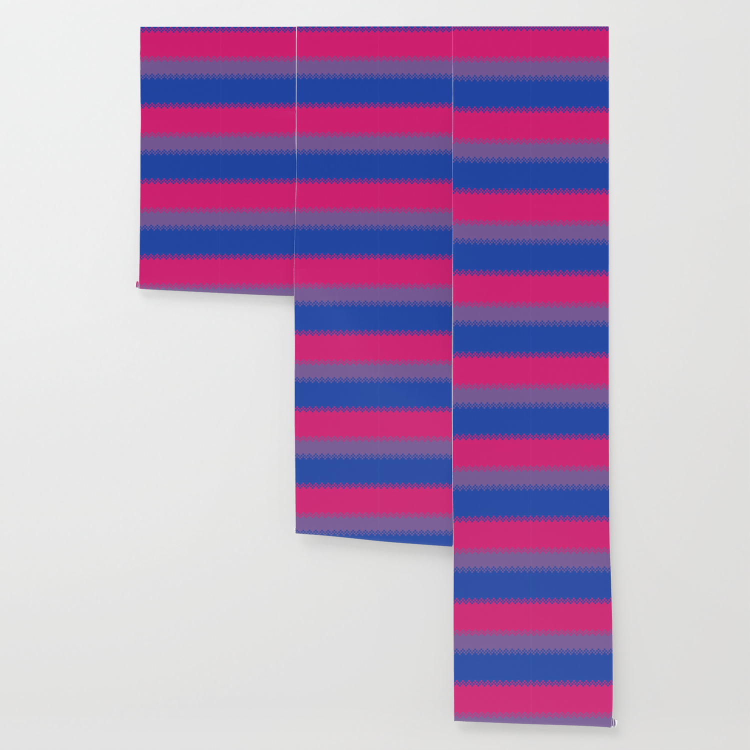 Pixel Pride Bi Pride Flag Wallpaper By Rogueonethousan Society6