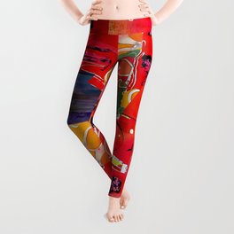 Art Wax Ink Part2 Picture Muse Leggings
