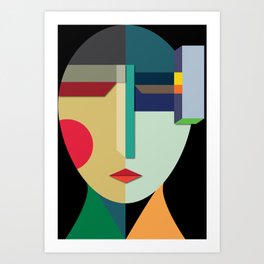 Modern Woman Art Print